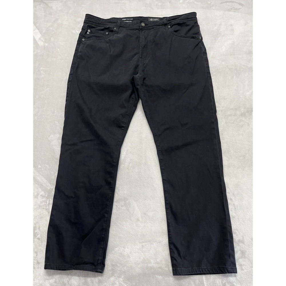 AG Adriano Goldschmied Everett SUD Pants Men 38x32 Fit(36x28.5) Black Slim Fit